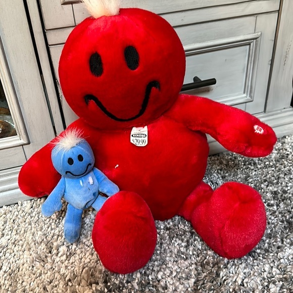 Rare Dan Dee Smiley Face & Smiley Jr Giggle Wiggle Tickle Plush 18" Talks - Picture 1 of 15